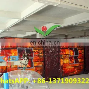 Giant Commercial Fire Exits Inflatable Laser Tag Arena thumbnail-2