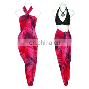 New Cheap Wrap Sarong Beach Scarves Pareo thumbnail-1
