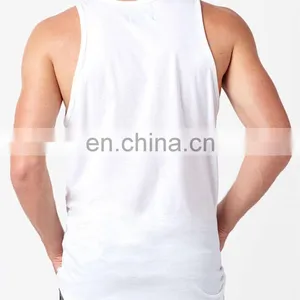 Gym Clothing Mens Tank Top Stringer Fashion 2016 Cotton Slim Fit Men Tank thumbnail-1
