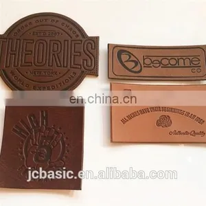 Custom Made Embossed Faux Leather Patches for Hat thumbnail-1