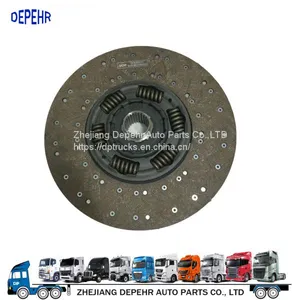 OEM 1878063231 1321258 1340192 1111148 Heavy Duty Tractor Clutch Disc Scania Truck Copper Clutch Friction Plate thumbnail-1