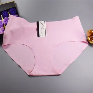 Yun Meng Ni Sexy Underwear 2XL 3XL 4XL Big Size Ladies Briefs Ice Seamless Women's Panties thumbnail-2