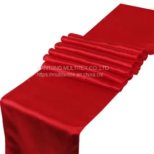 Wholesale Satin Table Runner for Wedding and Dining Room Decorate thumbnail-1