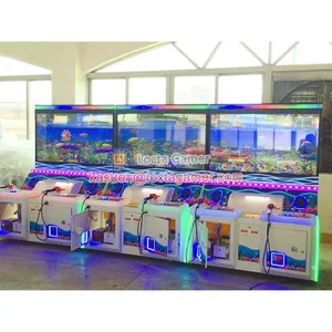Zhongshan Amusement Equipment Redemption Deep Sea Fishing 2P Shooting Fish Hunting Game Machine thumbnail-3