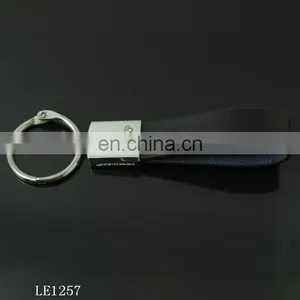 D Shaped Leather/PU Keychain Promotional Key Ring thumbnail-5