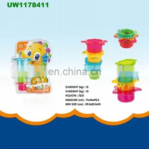 Bath Toy, Fishing Floating Squirts Toy and Water Scoop With Organizer Bag, Toys Fish Net Game in Bathtub Bathroom Pool Bath Time thumbnail-4