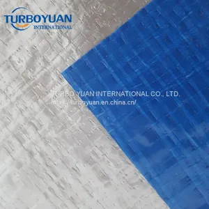 HDPE Woven Fabric Fireproof Plastic Hay Tarp to Cover thumbnail-4