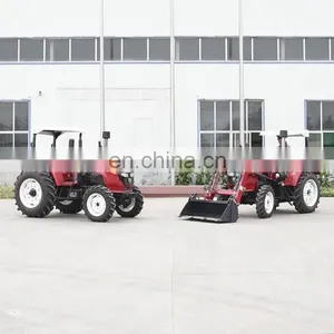 China Best Offer 4x4 Farm Tractor 504 With Front Loader thumbnail-1
