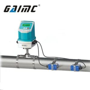GUF120A-I Clamp on IP68 Ultrasonic Water Flow Meter Price thumbnail-1
