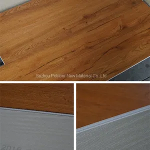 SPC Floor Vinyl Flooring Sheet Tiles Slotted Click Lock 3.5mm Thickness 0.2mm Wear Layer thumbnail-1