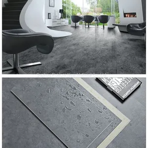 SPC Floor PVC Flooring Sheet Tiles Slotted Click Lock 4.0mm Thickness 0.15mm Wear Layer thumbnail-1