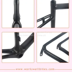 Monocoque Full Carbon Road Bike Frames T1000 Carbon Road thumbnail-4