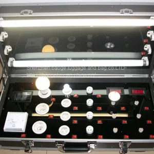 Led Par Flight Case Silver / Black / Blue Color Steel Handle Case thumbnail-2