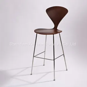 Danish Ant Wooden Bar Chair/ Stool From Factory Directly thumbnail-1