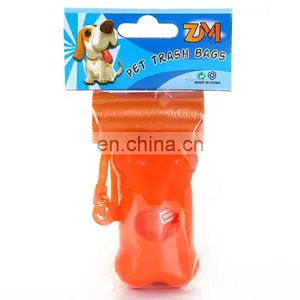 Bone Shape Dispenser Portable Pet Dog Waste Bag With Dispenser Dog Poop Bag thumbnail-2