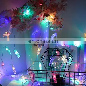 Led Photo Clip Holiday Curtain String Lights Garden Home Garden Christmas Indoor Outdoor Decoration Fairy Light thumbnail-2