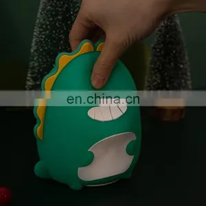 New Product 2021 LED Dinosaur USB Silicone Night Light for Kids thumbnail-5