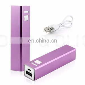 Portable Cute Lipstick Powerbank 2000mah Christmas Gift From Express China thumbnail-2