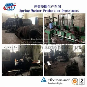 OEM Carbon Steel Large Diameter Train Spring for Suspension Systems Used in Trains thumbnail-3