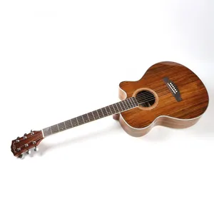 Factory Wholesale Price Oriental Cherry W215 40 Inch Acoustic Guitar OEM Guitar for Guitar Beginners thumbnail-2