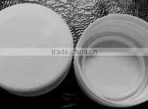 PE Plastic Screw Fruit Juice White Bottle Caps thumbnail-3