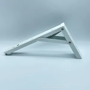 Heavy Duty Folding Table Metal Bracket Triangle Adjustable Mounting Folding Stainless Steel Shelf Bracket thumbnail-1