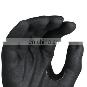 Anti Slip Oil Labor Construction Heavy Duty Working Nitrile Coated Customize Work Gloves thumbnail-2