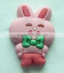Rabbit PVC Lapel Pin thumbnail-1