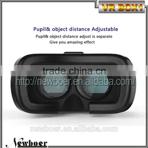 NEWBOER VR BOX 1 Light Weight and Color of White Portable 3D Glasses thumbnail-3