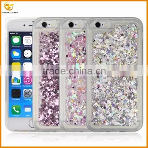China Supplier Glitter Quicksand Tpu Back Cover Case for Iphone 6 Plus thumbnail-3