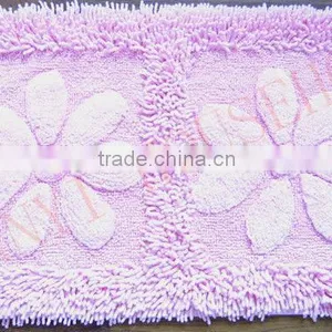 Floral Design Bath Mats Chenille Bath Mat thumbnail-1