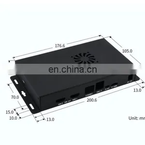OEM Custom Aluminum Metal Enclosure For Electronics Custom Sheet Metal Enclosure thumbnail-1