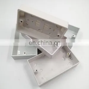 PVC Junction Box Types 3*6 3*3 1+1+1 Iron Box Color Plastic Electrical Wall Switch Box Cover thumbnail-5