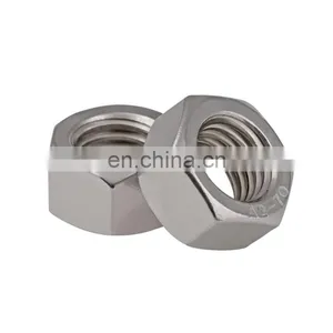 Stock Factory Price M10 Hex Head Bolt Nut SS304 SS316 M6-M20 Hot Dip Galvanized Hex Bolt And Nut thumbnail-5