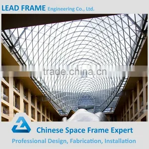 Steel Space Frame Truss Atrium Roof Structure thumbnail-1