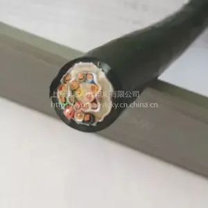 Five-core Combined High Flexible Drag Chain Cable 3 * 6 + 2 * 4 CNC Machine Tool Folding Line Cold and Frost Resistance thumbnail-1