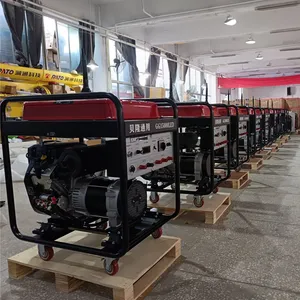 12kw Single Phase 220v Gasoline Generator Simple Style With Ducar DHT760E Engine thumbnail-1