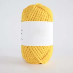 Thick Wool Yarn Suitable for Handmade Scarves Sweaters Hats Wool Knitting Crochet thumbnail-4