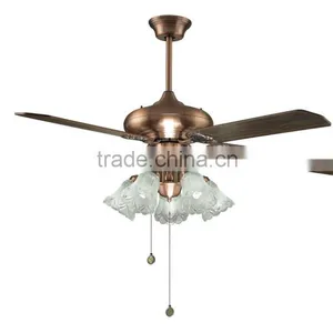 Luxury Villa Decorative 4 Bladers Ceiling Fan With Light thumbnail-1