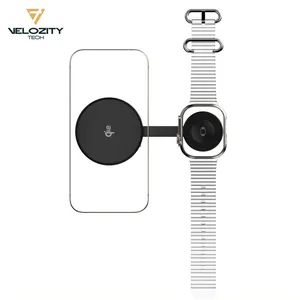 Qi2 Dual Magnetic Charger for IPhone & Apple Watch thumbnail-4