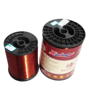 Aluminum Wire Factory Price AWG 10 Enameled Winding Round Circular Wire Class 180 and Class 200 Philippines thumbnail-1