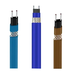 Self Regulating Heating Trace Cable Stainless Steel Wire Insulated Ptc Underfloor Heating Cable thumbnail-2