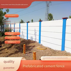 New Type Cement Board Fence for Enclosing Land, Prefabricated Power Partition Boards With Card Slots and Column Boards, Replacing Brick and Cement Prefabricated Boards thumbnail-5