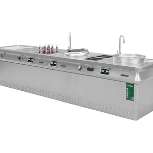 Industrial-Grade Luxury Combination Range for Commercial Kitchens 220V/380V thumbnail-3