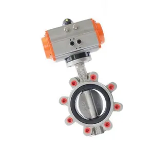 Manufacturer Direct Sales Pneumatic Butterfly Valve thumbnail-3