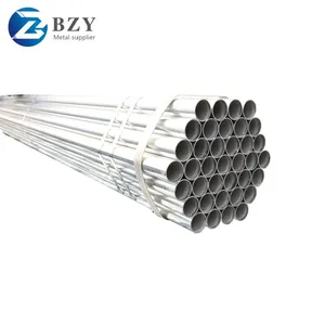 6 Inch Steel Galvanized Iron Pipe Round Galvanized Metal Fence Posts thumbnail-2