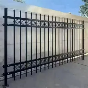 Galvanized Zinc Steel Fence With 2.5m Height 3.0mm Wire Dia Welded Grid Mesh 100x50mm thumbnail-4