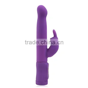 Hot Dual Action Clit Stimulator, Vibe Orgasmic Thrusting Dolphin Male Dildo Penis Dong Cock for Female Pleasure thumbnail-1