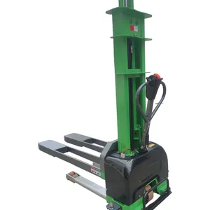 Hot Sale Full Electric Self Loading Stacker Electric Movement and Electric Lifting Forklift Stacker Machine thumbnail-5