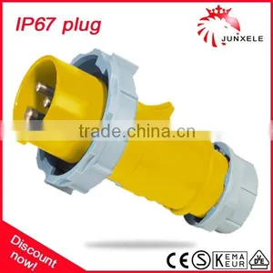 IP67 32A 110V 3P High End Type Industrial Plug thumbnail-1